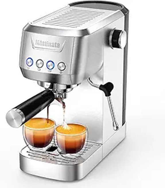 Mattinata 20 Bar Espresso Coffee Machine with Frother