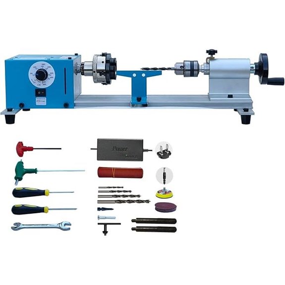extended diameter mini lathe