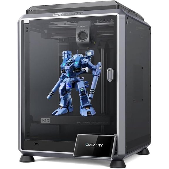 Creality K1C 3D Printer with Fast Speed and Features