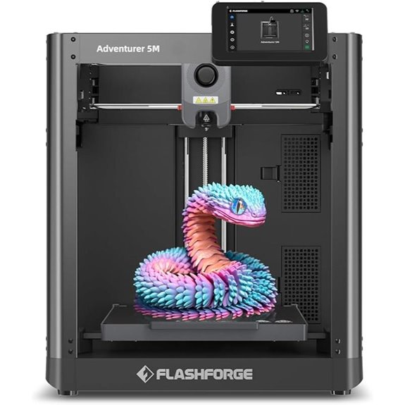 FLASHFORGE Adventurer 5M 3D Printer with Auto-Leveling