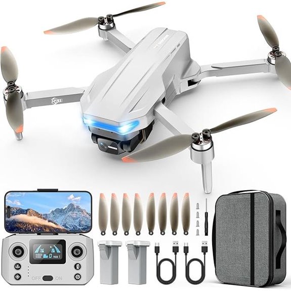 Foldable 4K GPS Drone with 48-Min Flight Time