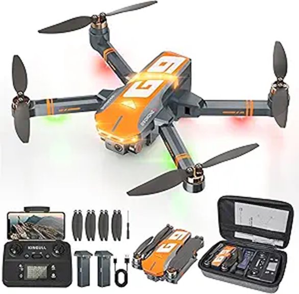 GPS Drone with 4K Camera Follow Me Foldable 249g