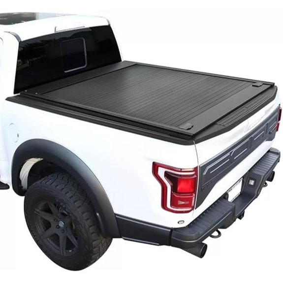 Syneticusa Retractable Hard Tonneau Cover for Ford F-150