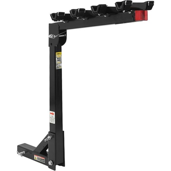 MaxxHaul 70210 4-Bike Hitch Mount Carrier
