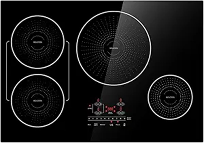 30-Inch Induction Cooktop with 4 Burners