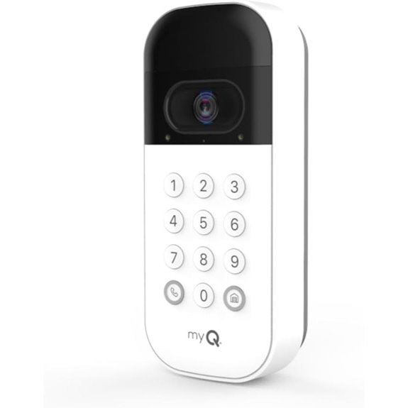 garage door keypad camera