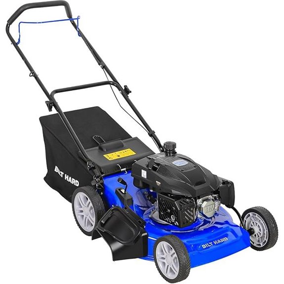 BILT HARD 21-Inch Gas Lawn Mower with Bagging