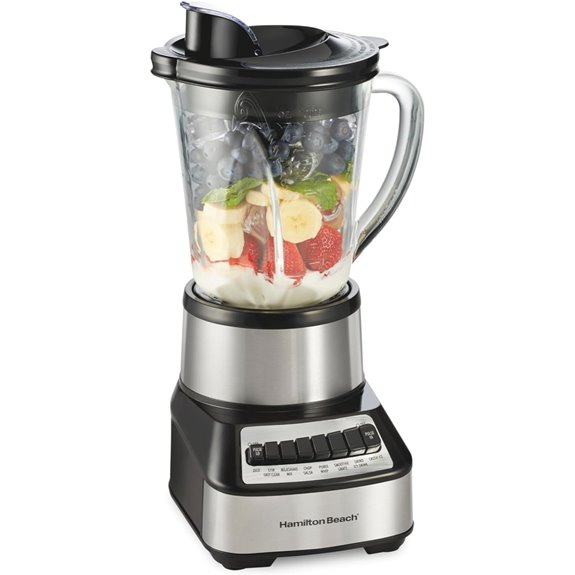 Hamilton Beach Wave Crusher Blender with Glass Jar
