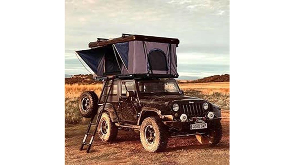 hard shell car rooftop tent