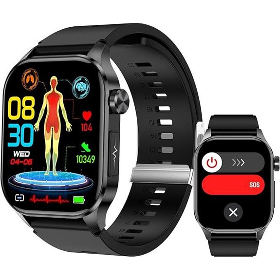 Smart Watch with Health Monitoring and 150 Sports Modes