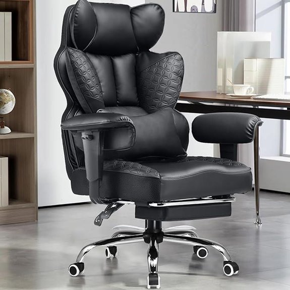 GTRACING Heavy Duty Gaming Office Chair with Foot Rest