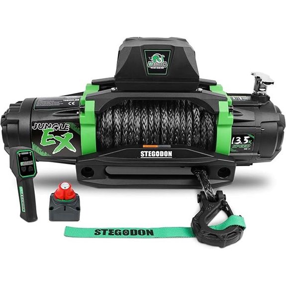 Winch 13500 lb Waterproof Electric Off-Road Winch