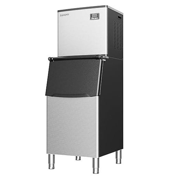 EUHOMY Commercial Ice Maker 400Lbs/24H