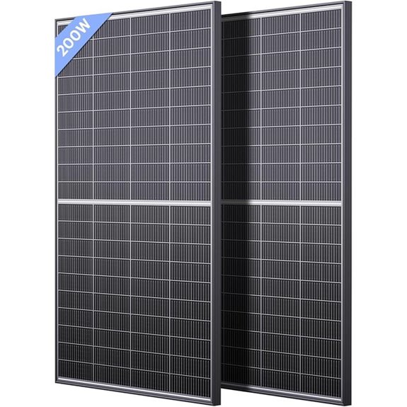 high efficiency bifacial solar