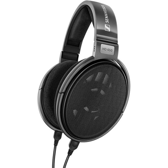high fidelity open back headphones