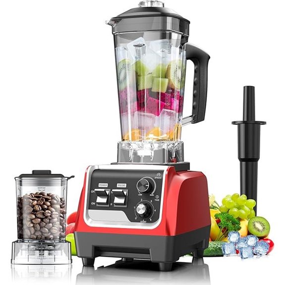 1800W Countertop Blender for Smoothies and Ice