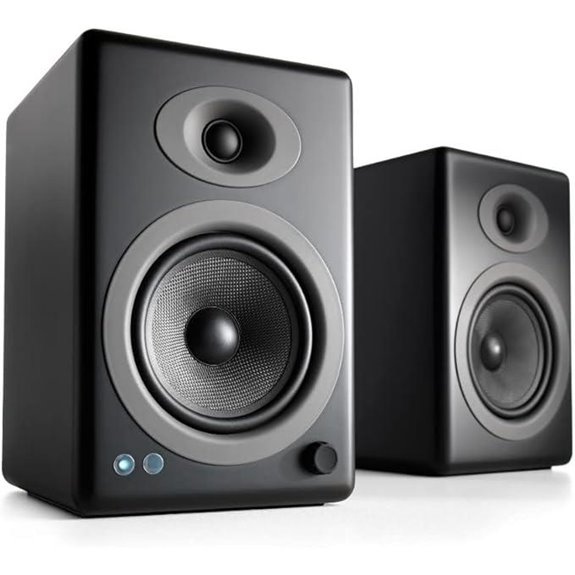 high quality powered studio monitors