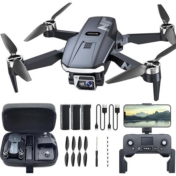 4K GPS Drone with Camera for Beginners