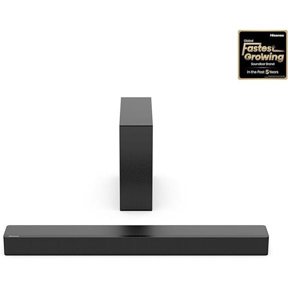 Hisense HS2100 2.1 Sound Bar with Wireless Subwoofer