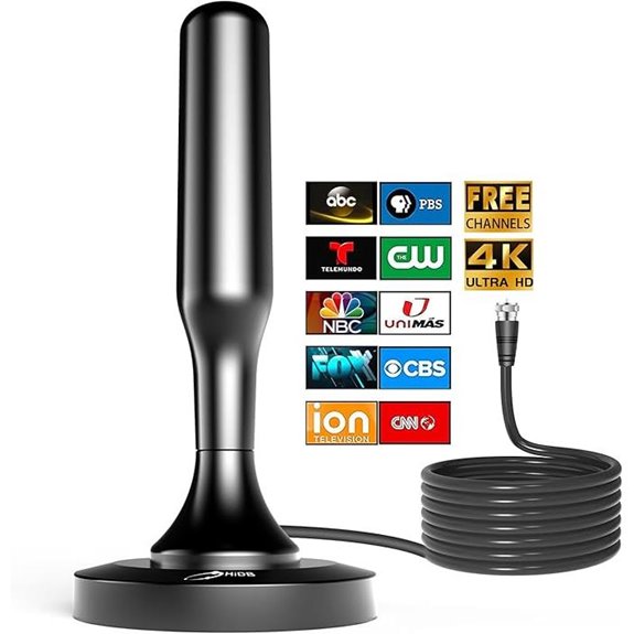 HIDB Indoor HD TV Antenna with Long Range
