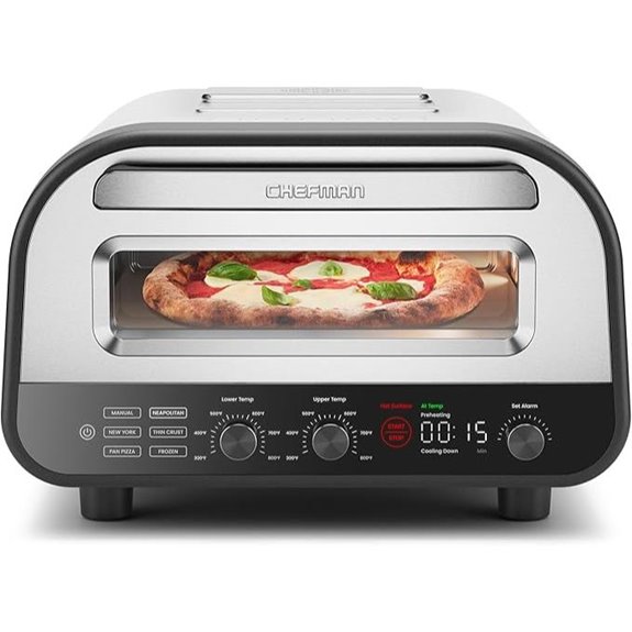indoor touchscreen pizza oven