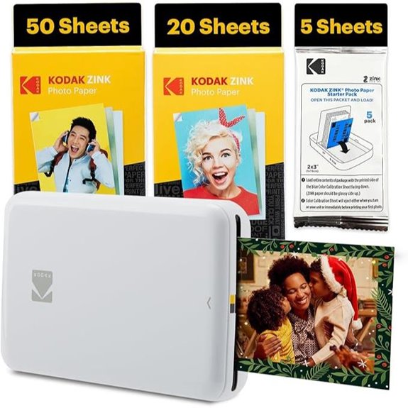 Kodak Step Instant Smartphone Printer with 75 Sheets