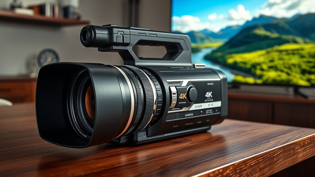 key features for 4k camcorders