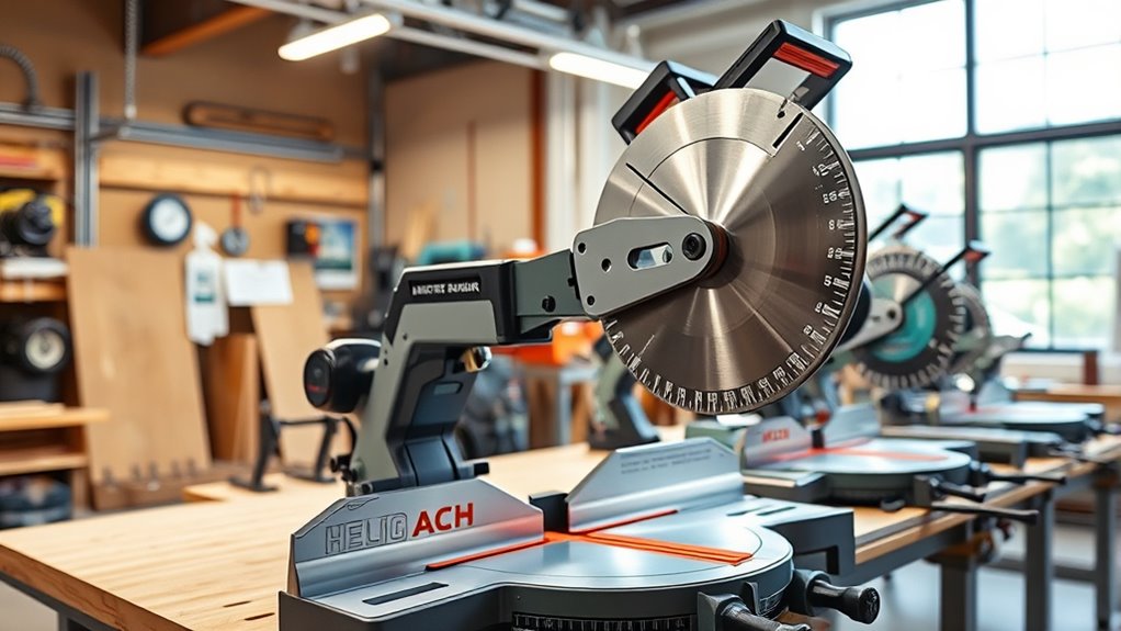 key features for miter saws
