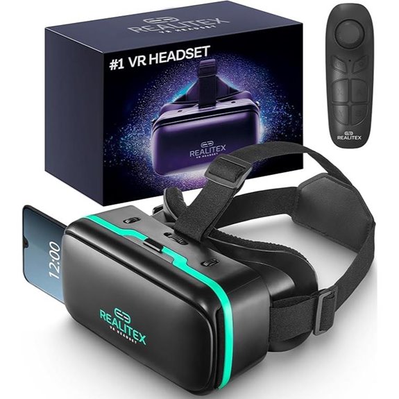 3D VR Headset for Kids with Remote and Apps