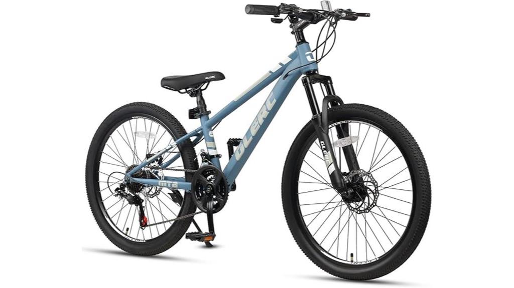 kids mountain bike size