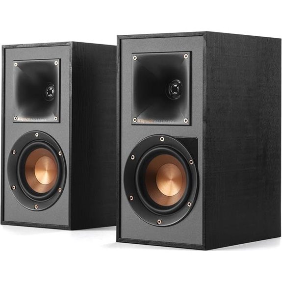 klipsch r 41m black pair