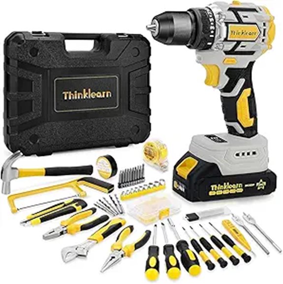 119-Piece 20V Cordless Drill Kit with Battery