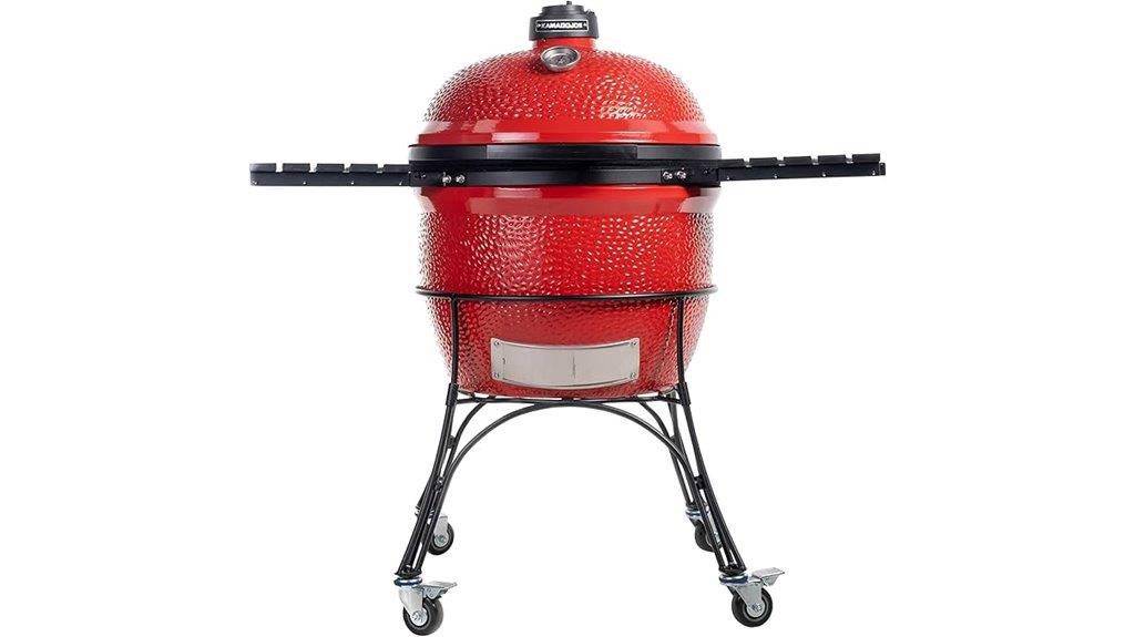 large 24 inch ceramic grill