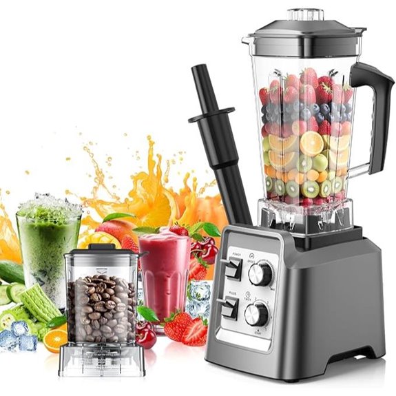 Blender for Smoothies 68oz Pitcher & Grinder