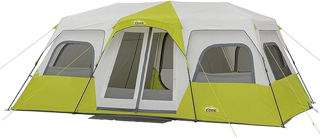 large capacity camping tents