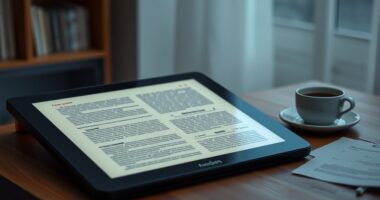 large screen pdf e readers