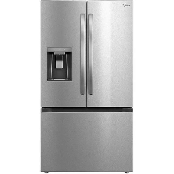 Midea 29.3 Cu. Ft. Stainless French Door Refrigerator