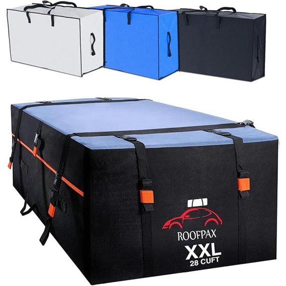 RoofPax XXL 28 cu ft Waterproof Car Roof Cargo Bag