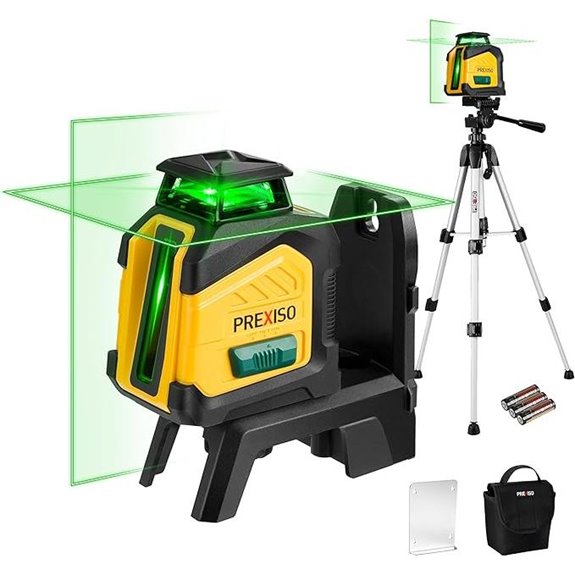 PREXISO 360° Laser Level with Tripod and Magnetic Base