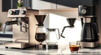 luxury home coffee brewing