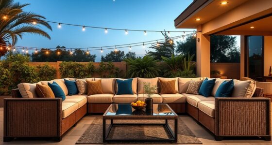 luxury patio outdoor sofas