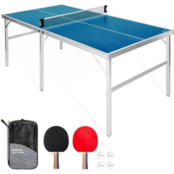 mid size table tennis set