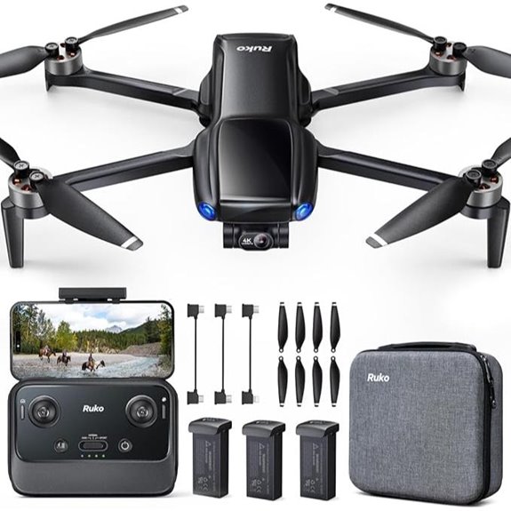 Ruko U11MINI 4K Drone with Camera and GPS