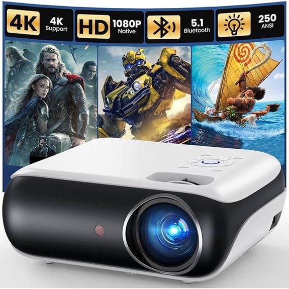 mini bluetooth portable projector