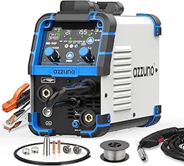 AZZUNO 5-in-1 MIG Welder with Aluminum TIG