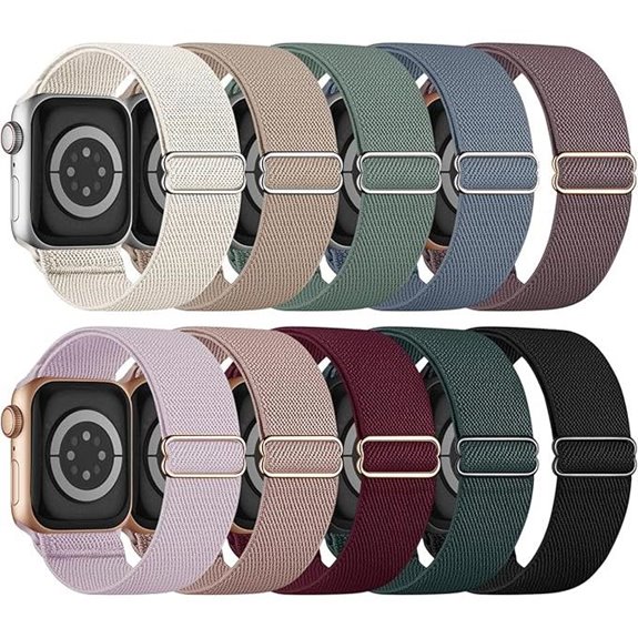 10 Pack Apple Watch Stretchy Sport Bands