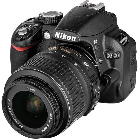 Nikon D3100 14.2MP DSLR Camera with 18-55mm Lens
