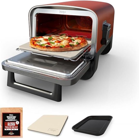 outdoor 8 in 1 pizza oven