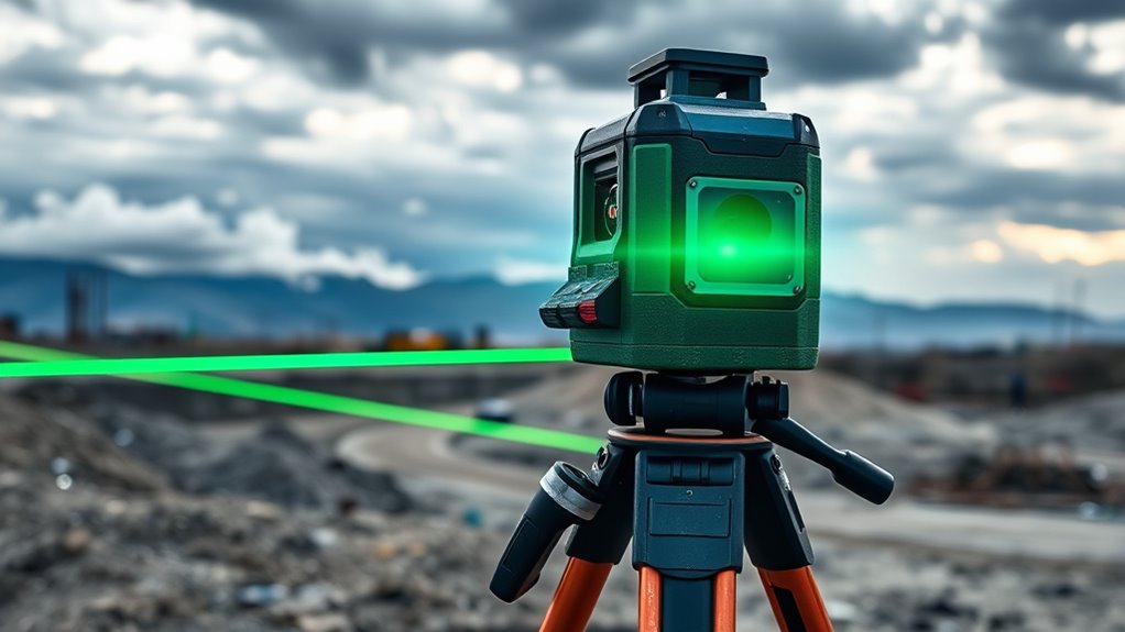 outdoor laser level considerations