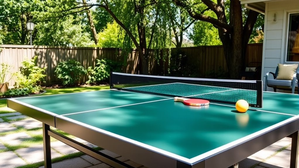outdoor ping pong table considerations